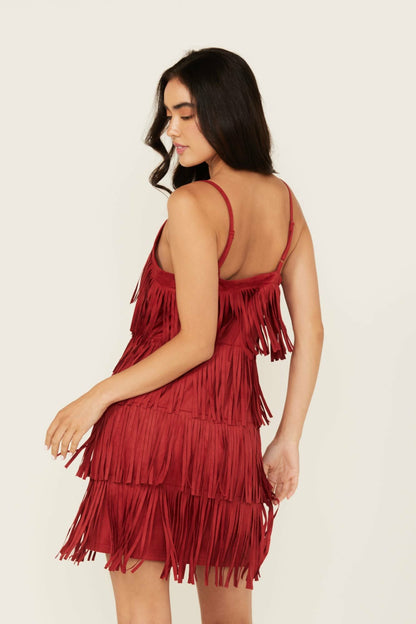 Idyllwind Women | Brixworth Red Fringe Festival Dress