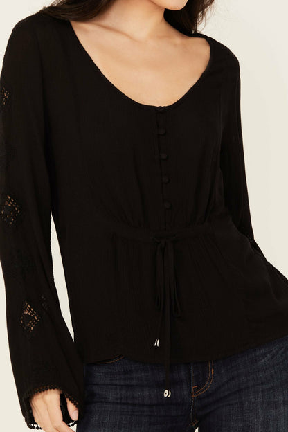 Idyllwind Women | Sharondale Embroidered Long Sleeve Button-Down Shirt