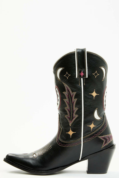 Idyllwind Women | Get Lucky Black Western Boots - Round Toe