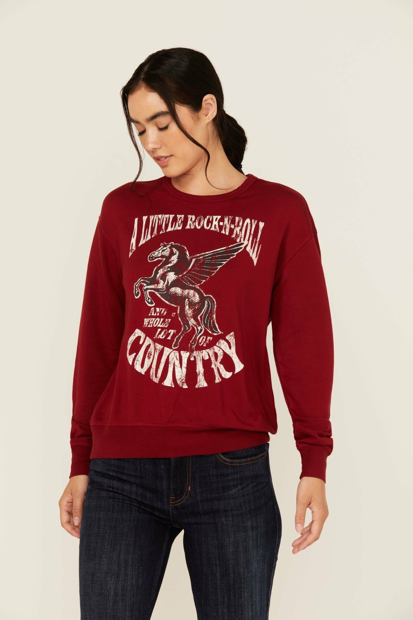 Idyllwind Women | Little Rock Lot of Country Pullover Sweatshirt