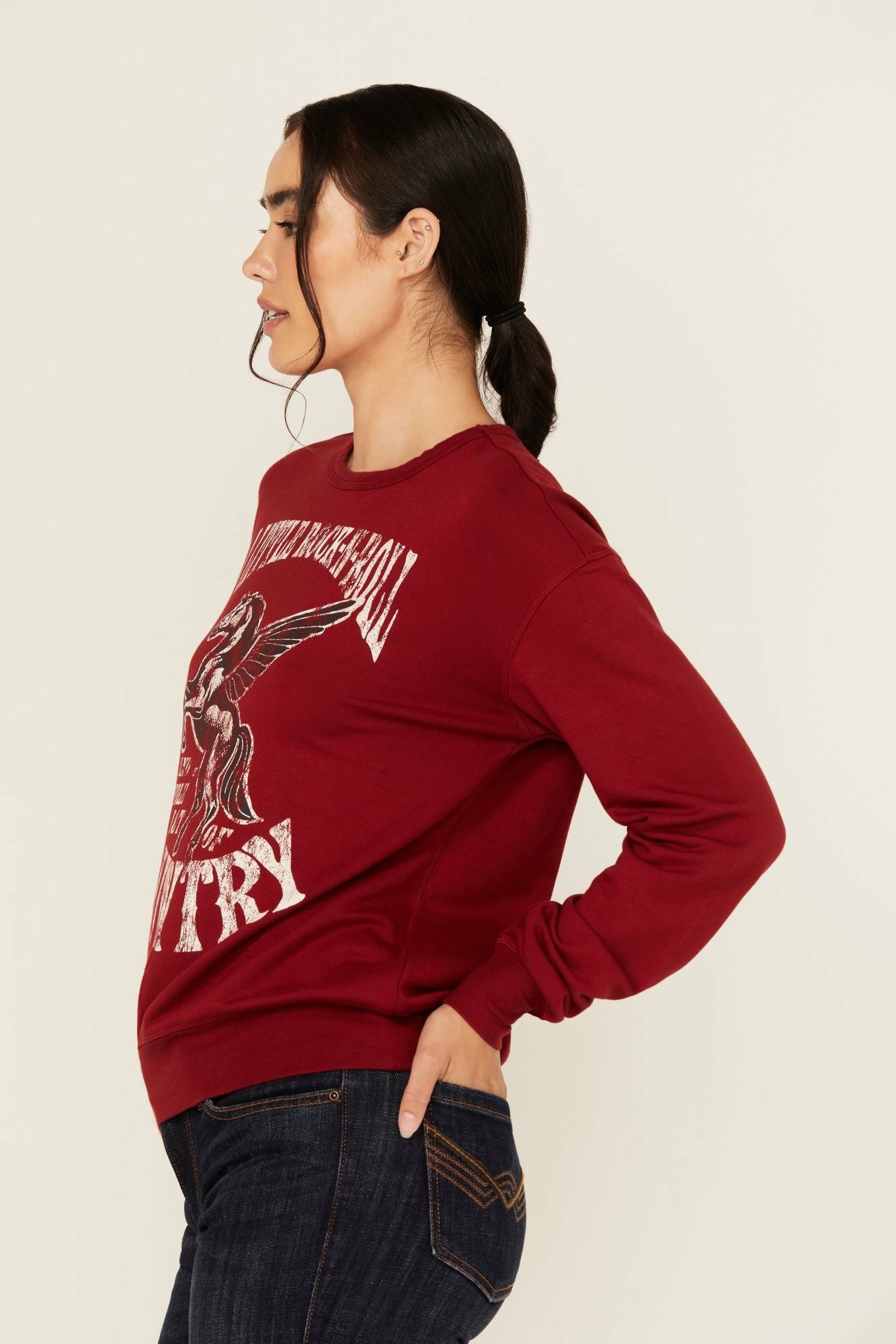 Idyllwind Women | Little Rock Lot of Country Pullover Sweatshirt