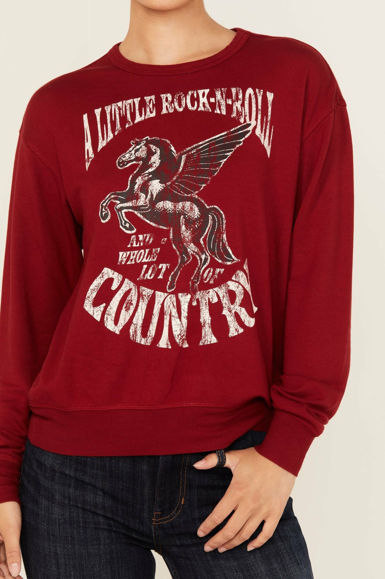 Idyllwind Women | Little Rock Lot of Country Pullover Sweatshirt