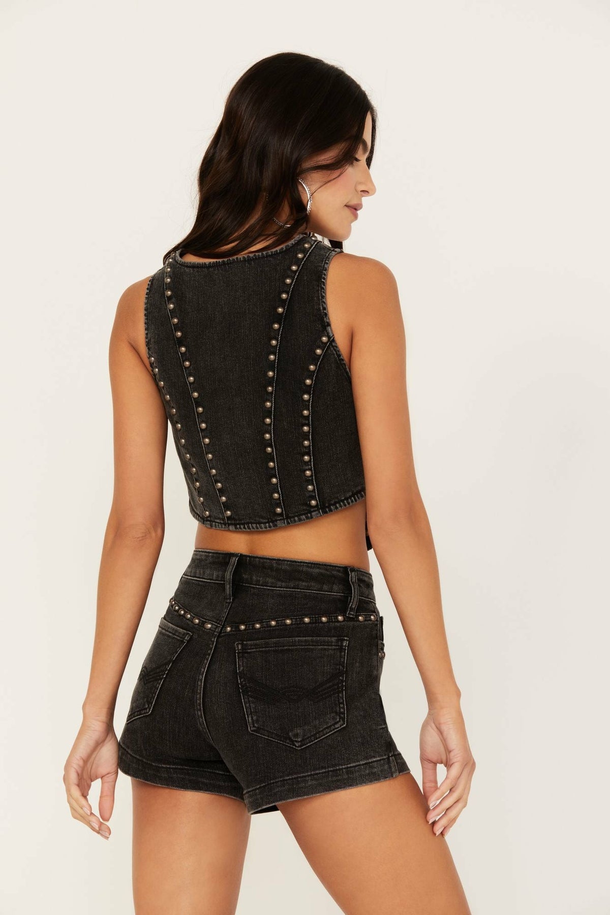 Idyllwind Women | Delrose Drive Studded Denim Vest