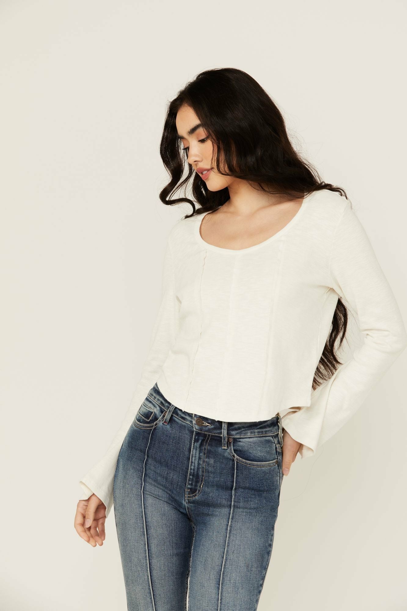Idyllwind Women | Loma Bell Sleeve Corset Top