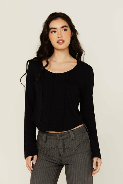 Idyllwind Women | Loma Bell Sleeve Corset Top
