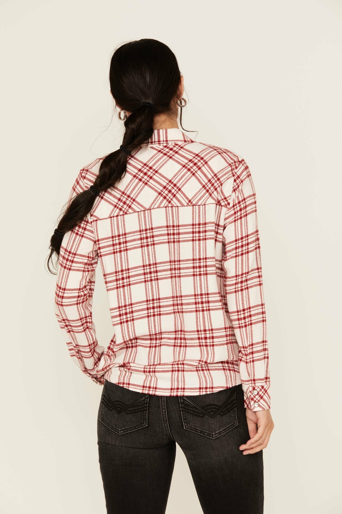 Idyllwind Women | Anna Featherlight Plaid Print Long Sleeve Pearl Snap Western Shirt