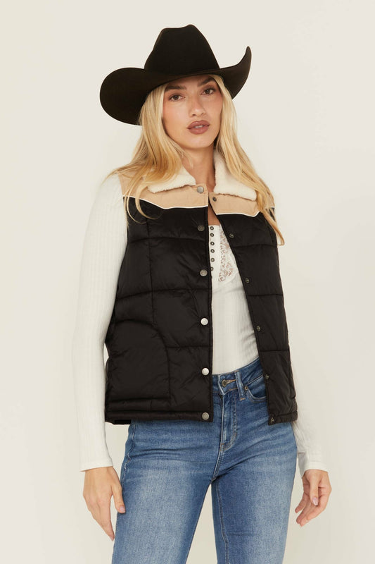 Idyllwind Women | Color Block Puffer Vest