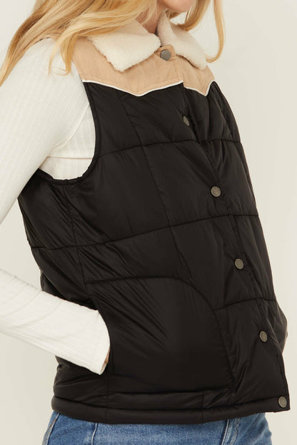 Idyllwind Women | Color Block Puffer Vest