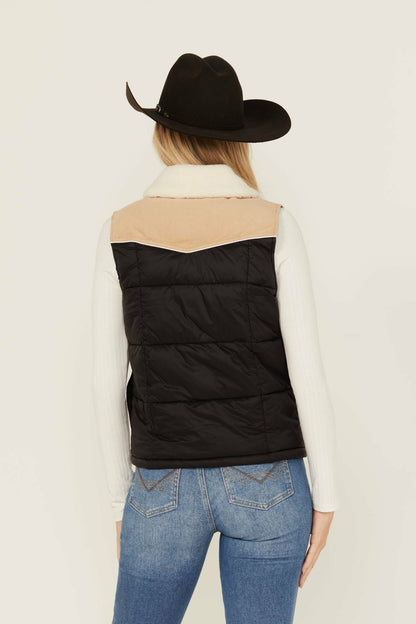 Idyllwind Women | Color Block Puffer Vest