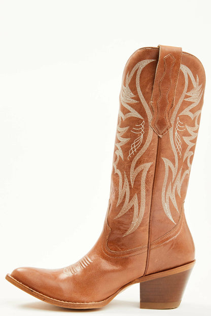 Idyllwind Women | Charmed Life Tobacco Leather Western Boots - Round Toe