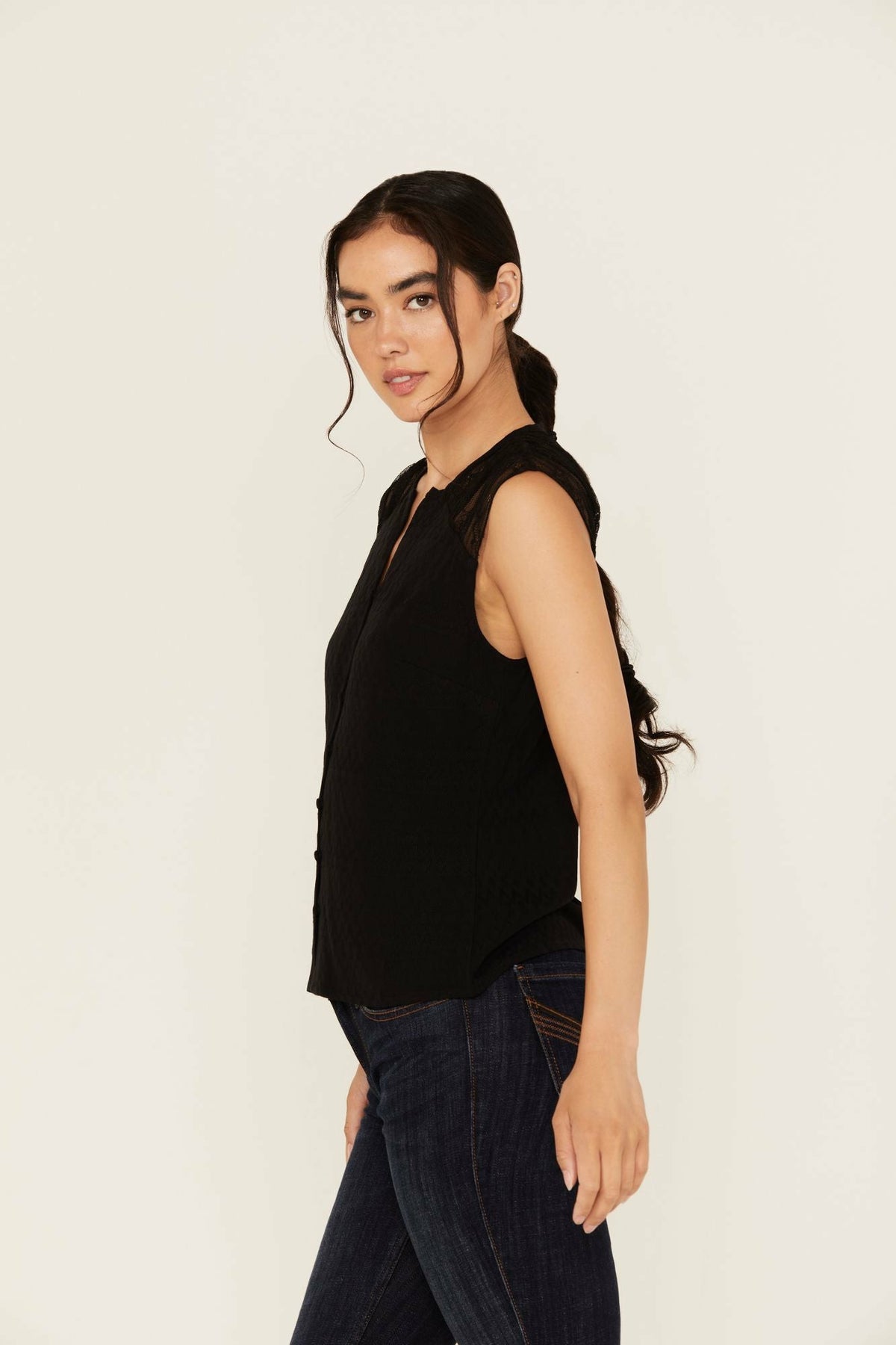 Idyllwind Women | Joya Jacquard Sleeveless Top