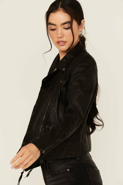 Idyllwind Women | Ashton Leather Moto Jacket