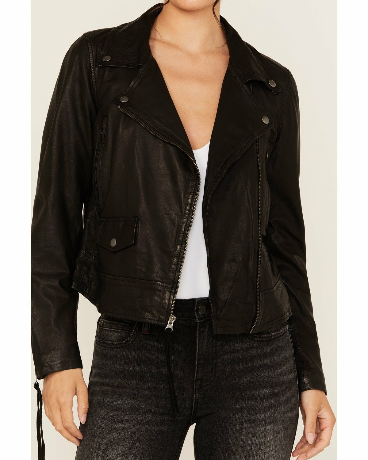 Idyllwind Women | Ashton Leather Moto Jacket