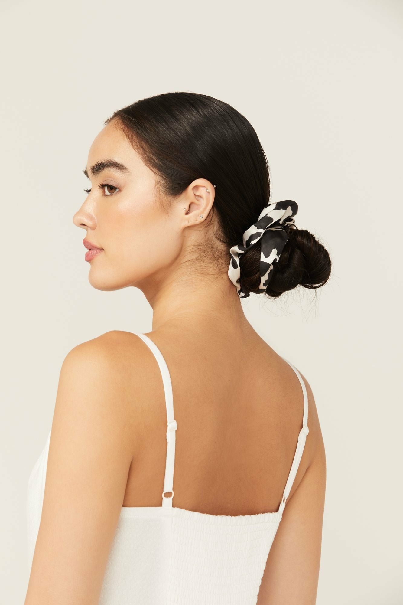 Idyllwind Women | Palmetto Cow Print Oversized Scrunchie Set - 2 Piece
