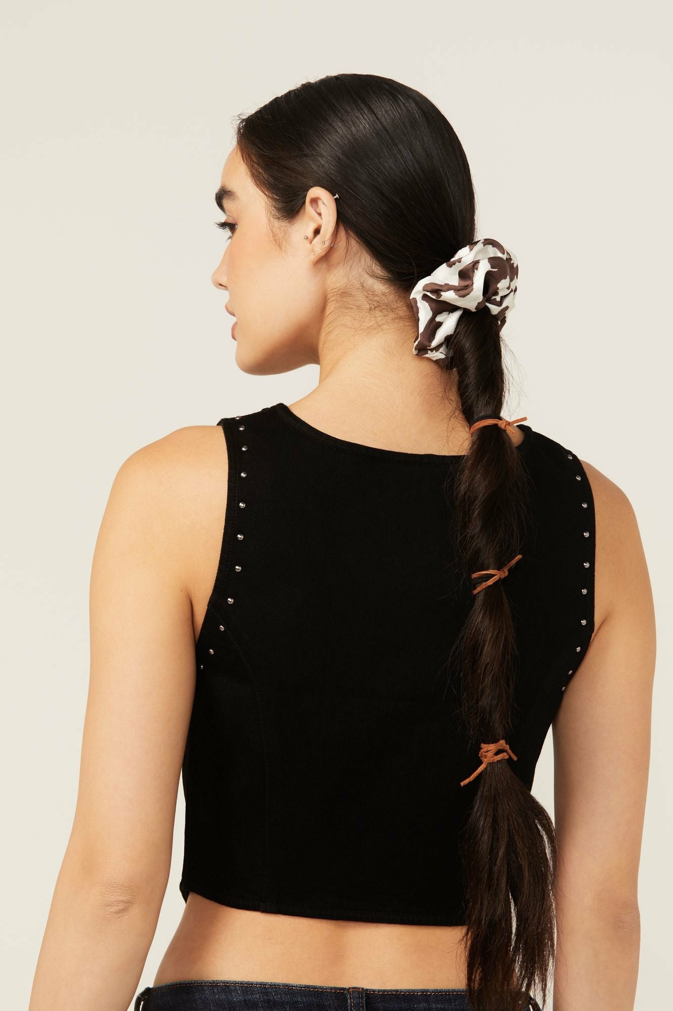 Idyllwind Women | Palmetto Cow Print Oversized Scrunchie Set - 2 Piece