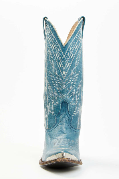 Idyllwind Women | Retro Rock Teal Western Boots - Round Toe