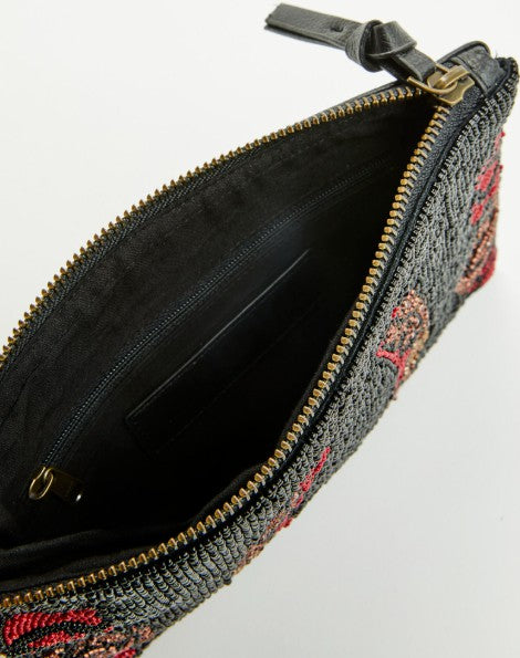 Idyllwind Women | Rose Seed Bead Wristlet Clutch