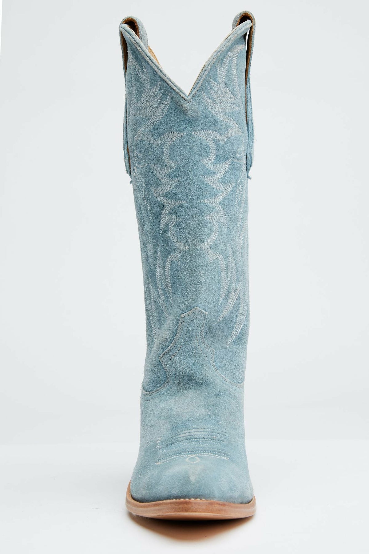 Idyllwind Women | Charmed Life Blue Suede Western Boots - Round Toe