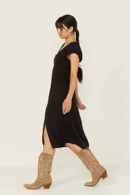 Idyllwind Women | Beth Jacquard Midi Dress