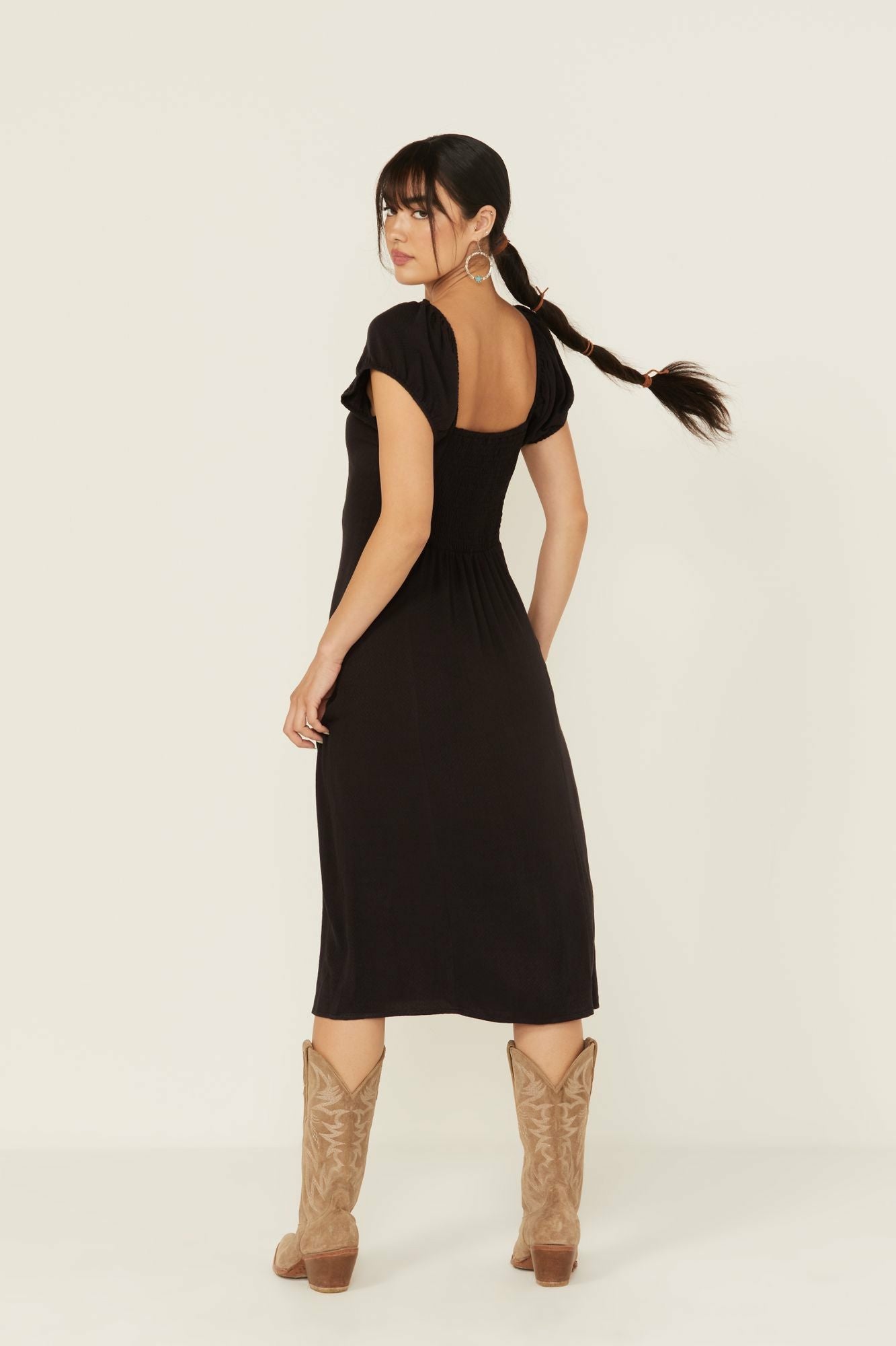 Idyllwind Women | Beth Jacquard Midi Dress