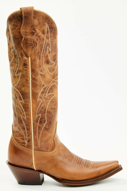 Idyllwind Women | Dallas Alice Brown Tall Western Boots - Snip Toe