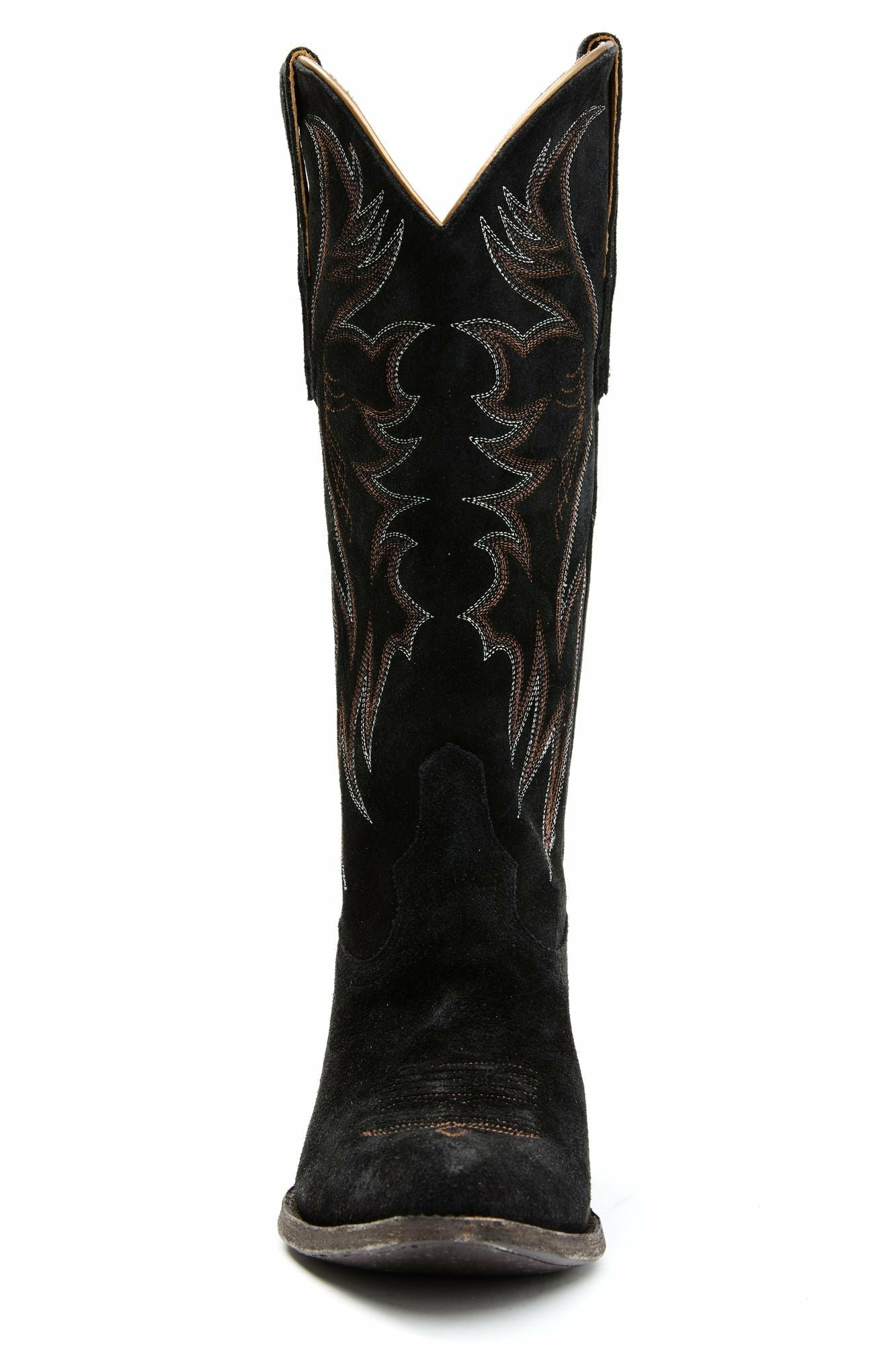 Idyllwind Women | Charmed Life Black Suede Western Boots - Round Toe