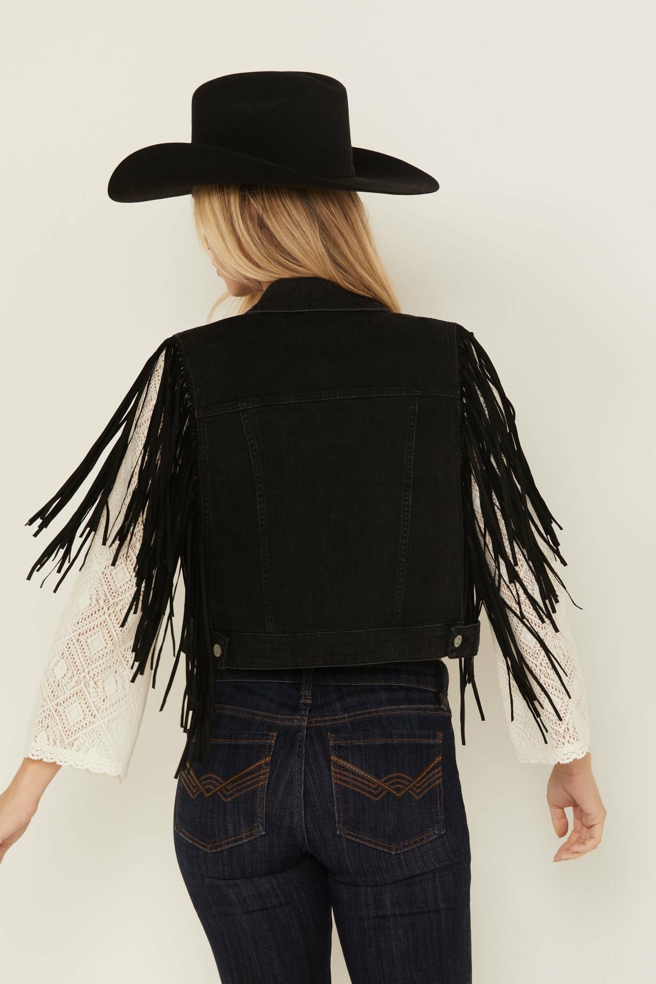 Idyllwind Women | Studded Fringe Vest