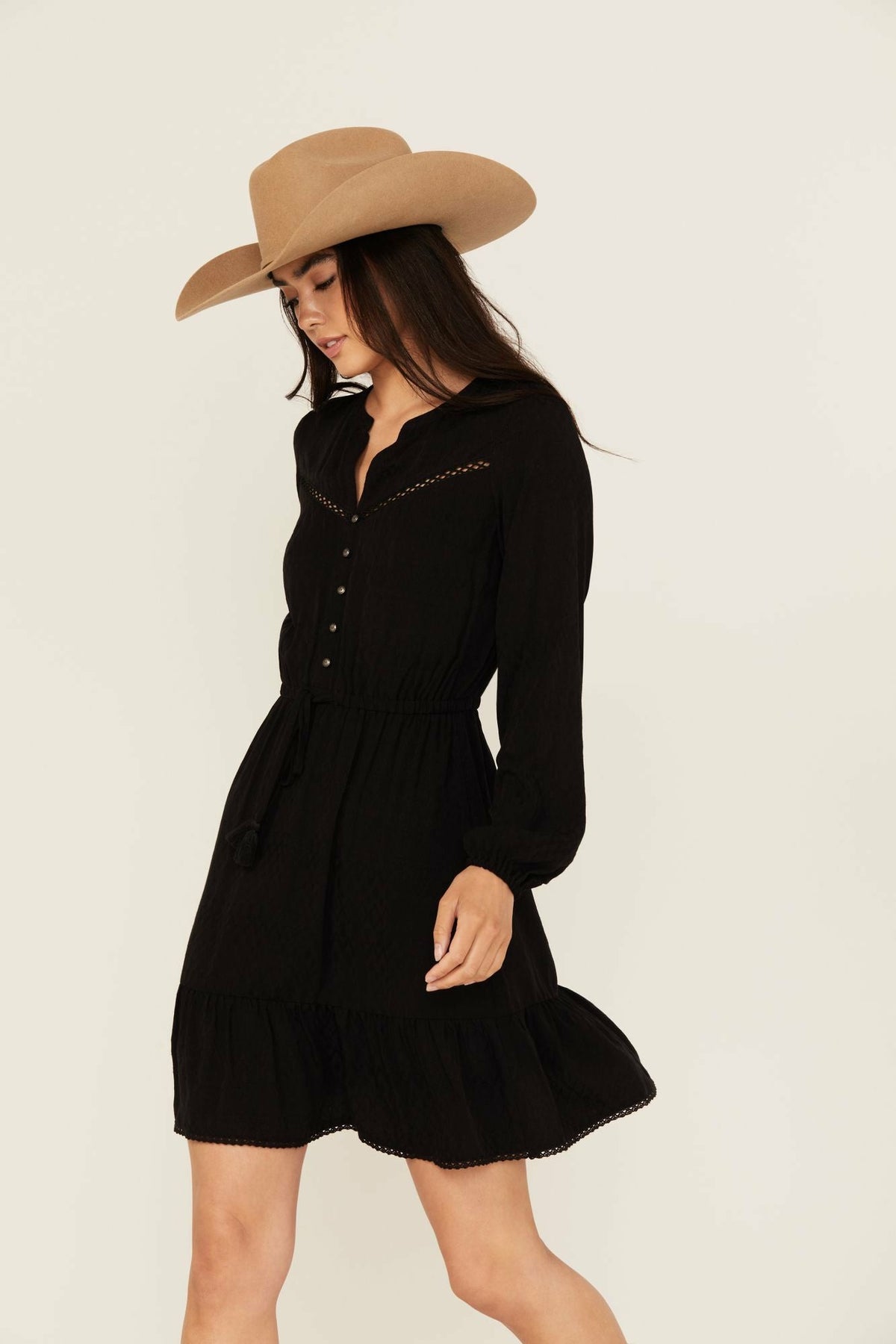 Idyllwind Women | Fitzpatrick Solid Long Sleeve Mini Dress