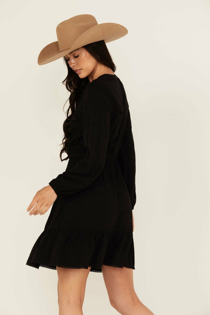 Idyllwind Women | Fitzpatrick Solid Long Sleeve Mini Dress