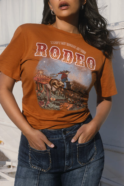 Idyllwind Women | I Left My Heart At The Rodeo Embellished Short Sleeve Graphic Tee