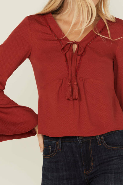 Idyllwind Women | Cedar Lace-Up Top