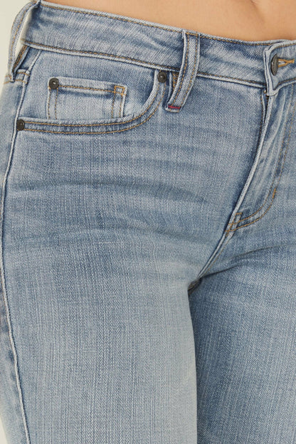 Idyllwind Women | Arden Light Wash Rebel Mid Rise Bootcut Super Stretch Denim Jeans