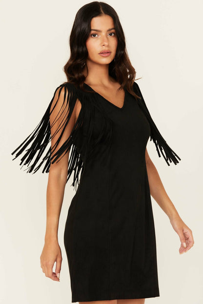 Idyllwind Women | Lady Bird Faux Suede Mini Dress