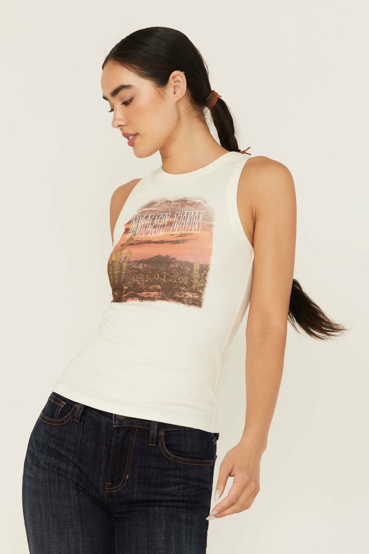 Idyllwind Women | Outlaw Livin Sleeveless Ribbed Tank Top