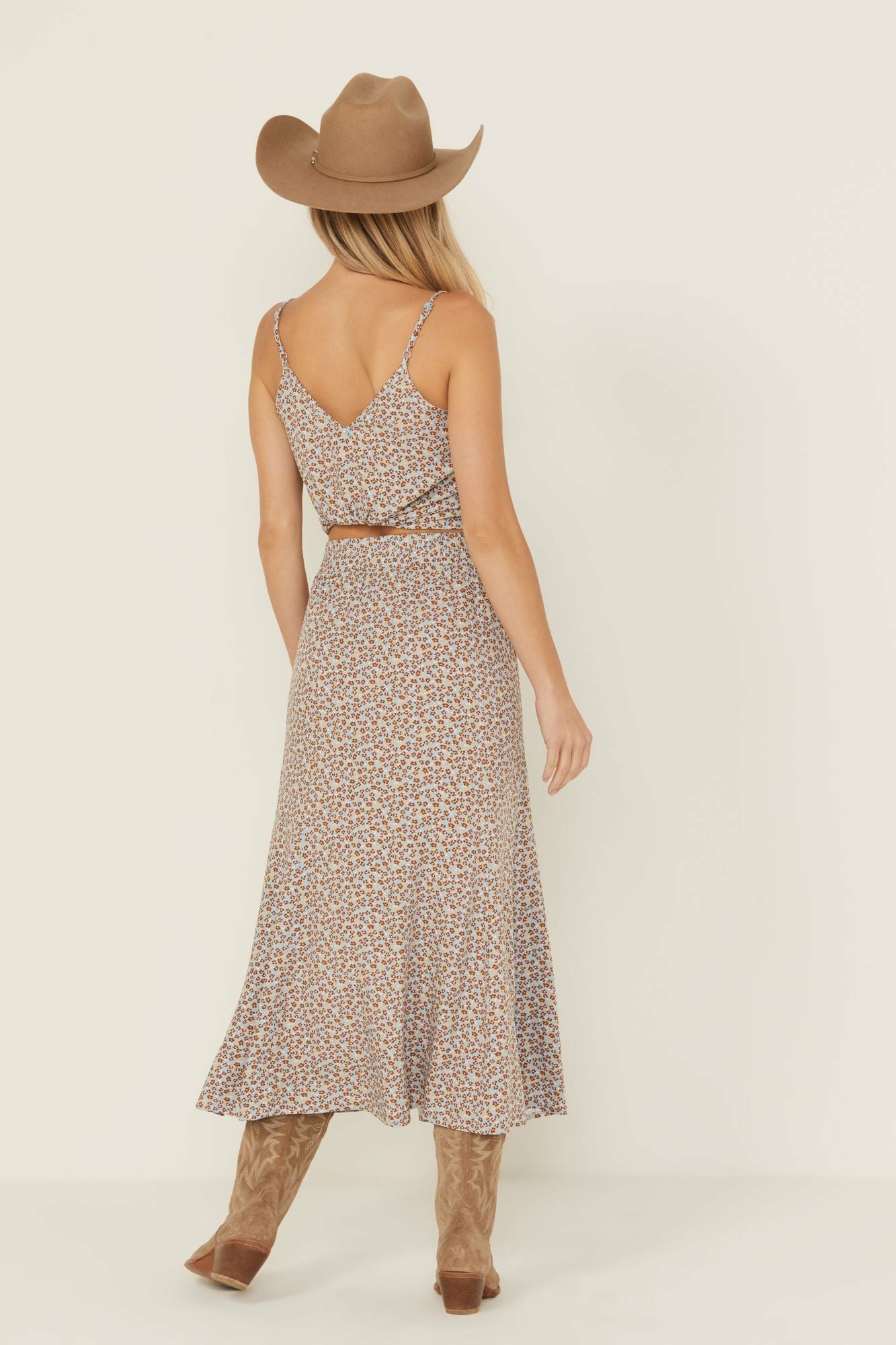 Idyllwind Women | Richardson Floral Print Button Front Midi Skirt