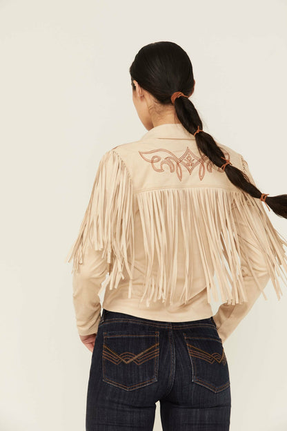 Idyllwind Women | Fringe Embroidered Long Sleeve Button-Down Western Shirt