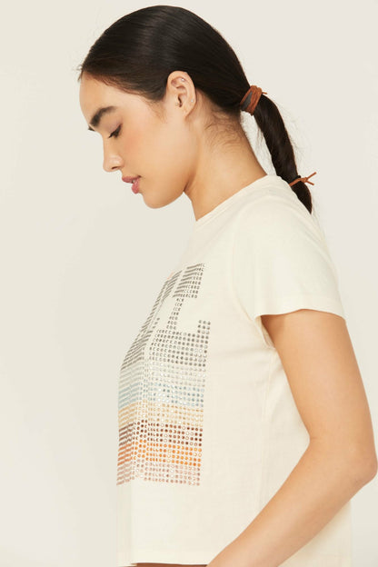 Idyllwind Women | Y'all Embellished Short Sleeve Cropped Graphic Tee