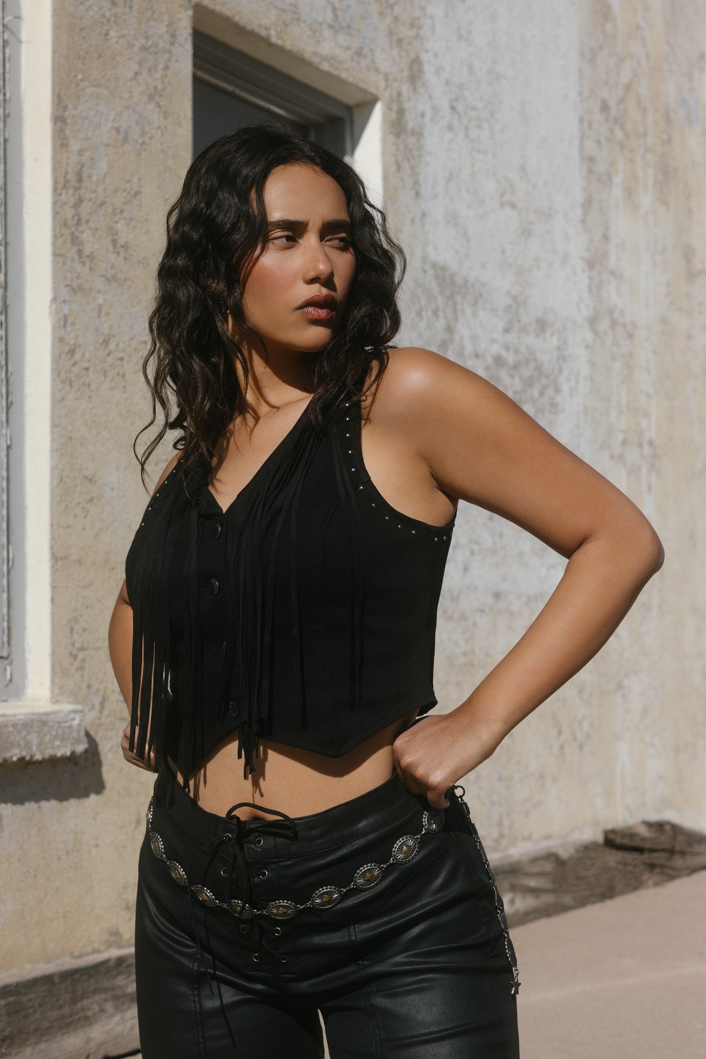 Idyllwind Women | Fringe Denim Bustier