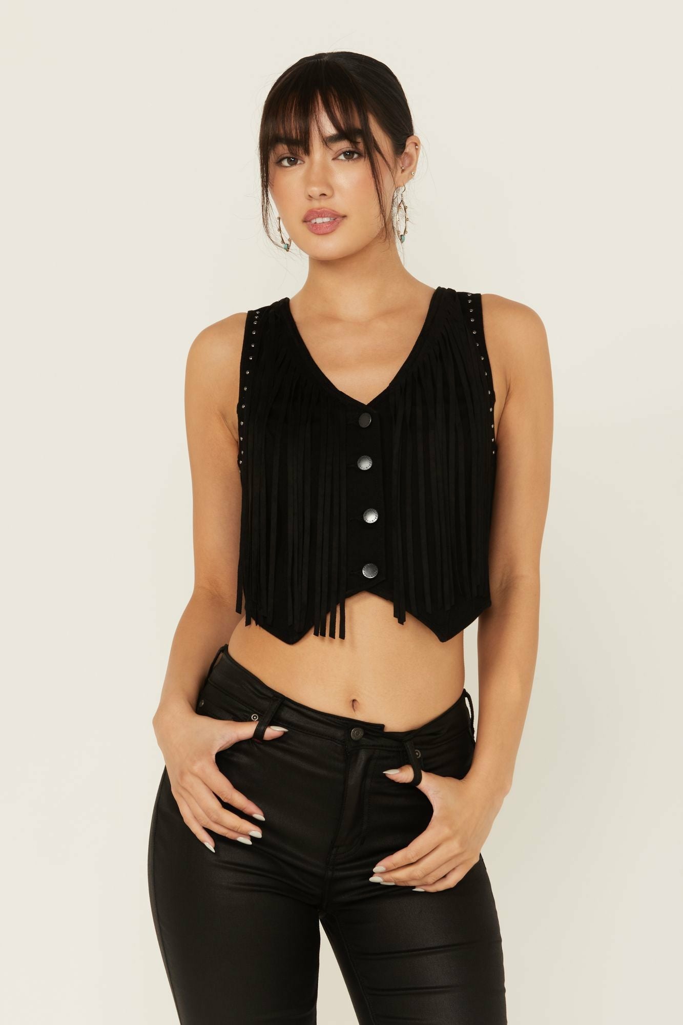 Idyllwind Women | Fringe Denim Bustier