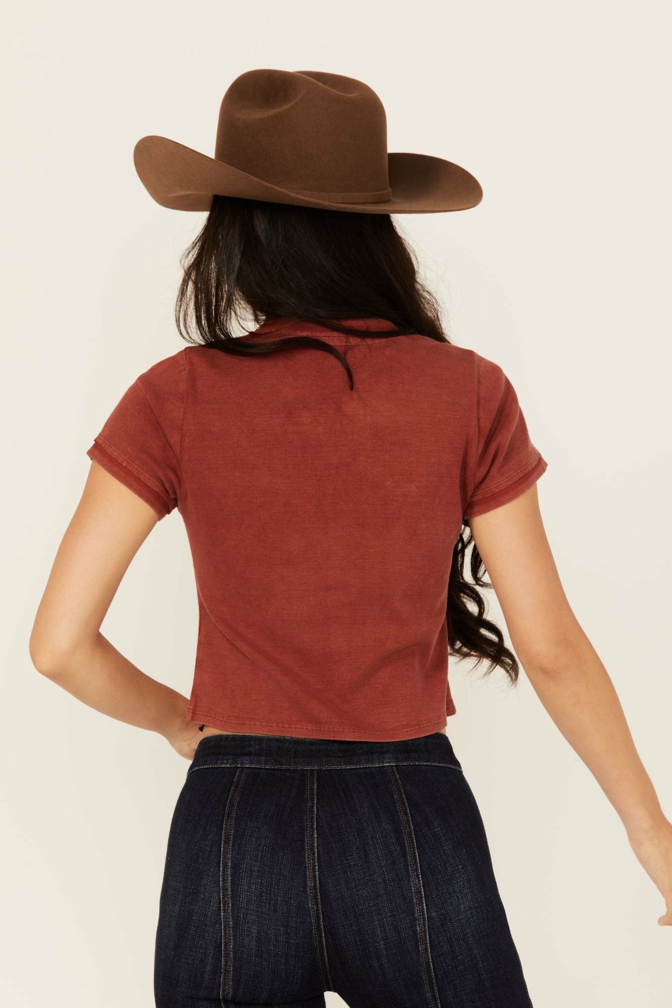Idyllwind Women | Solid Short Sleeve Button-Down Cropped Tee