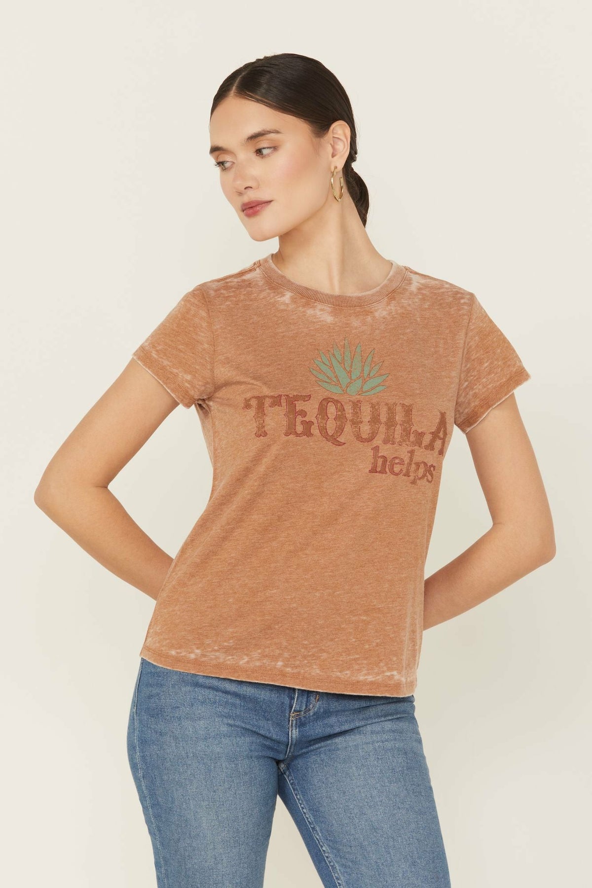 Idyllwind Women | Tequila Helps Short Sleeve Graphic Tee