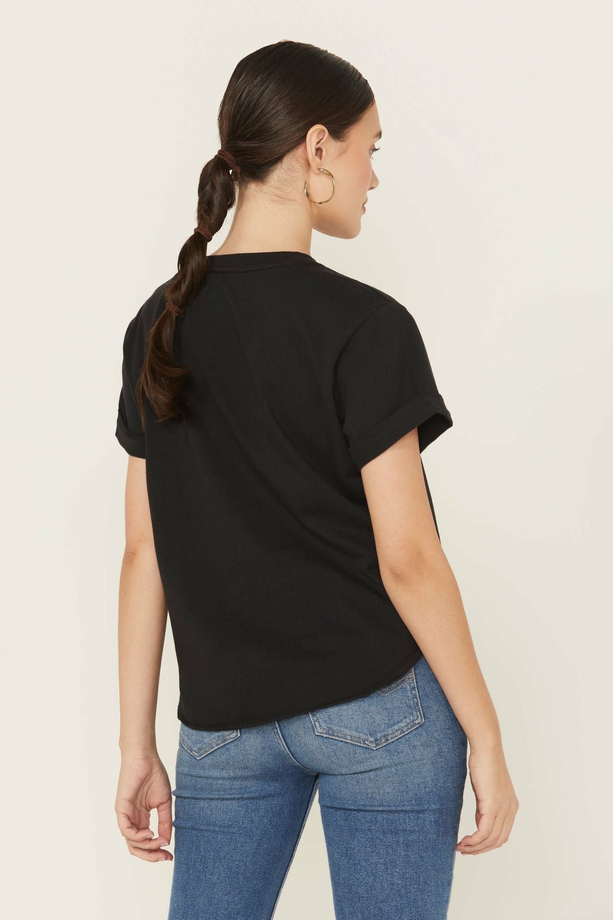 Idyllwind Women | Studded Bull Skull Short Sleeve Graphic Tee