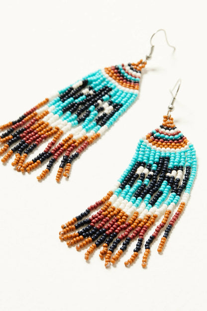 Idyllwind Women | Graylynn Beaded Fringe Earrings