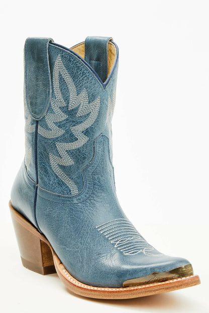 Idyllwind Women | Wheels Navy Western Booties - Round Toe