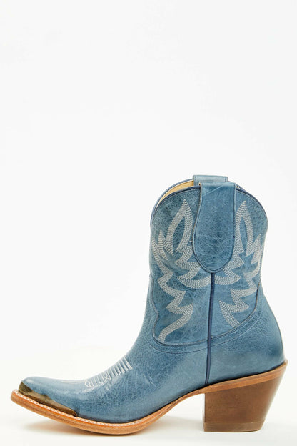 Idyllwind Women | Wheels Navy Western Booties - Round Toe