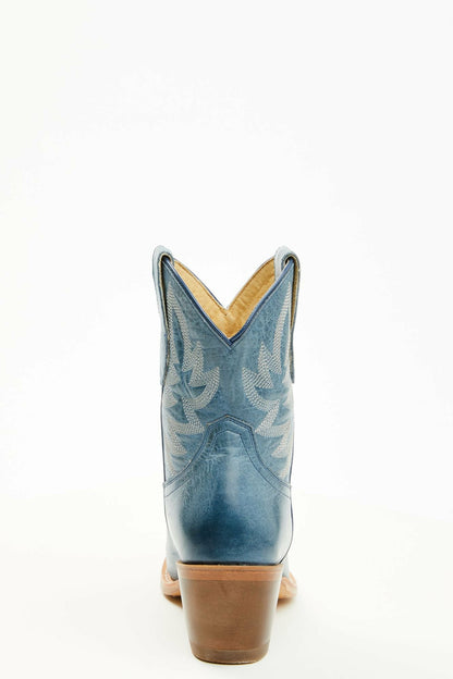 Idyllwind Women | Wheels Navy Western Booties - Round Toe