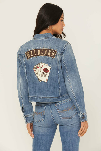 Idyllwind Women | Wildcard Denim Trucker Jacket