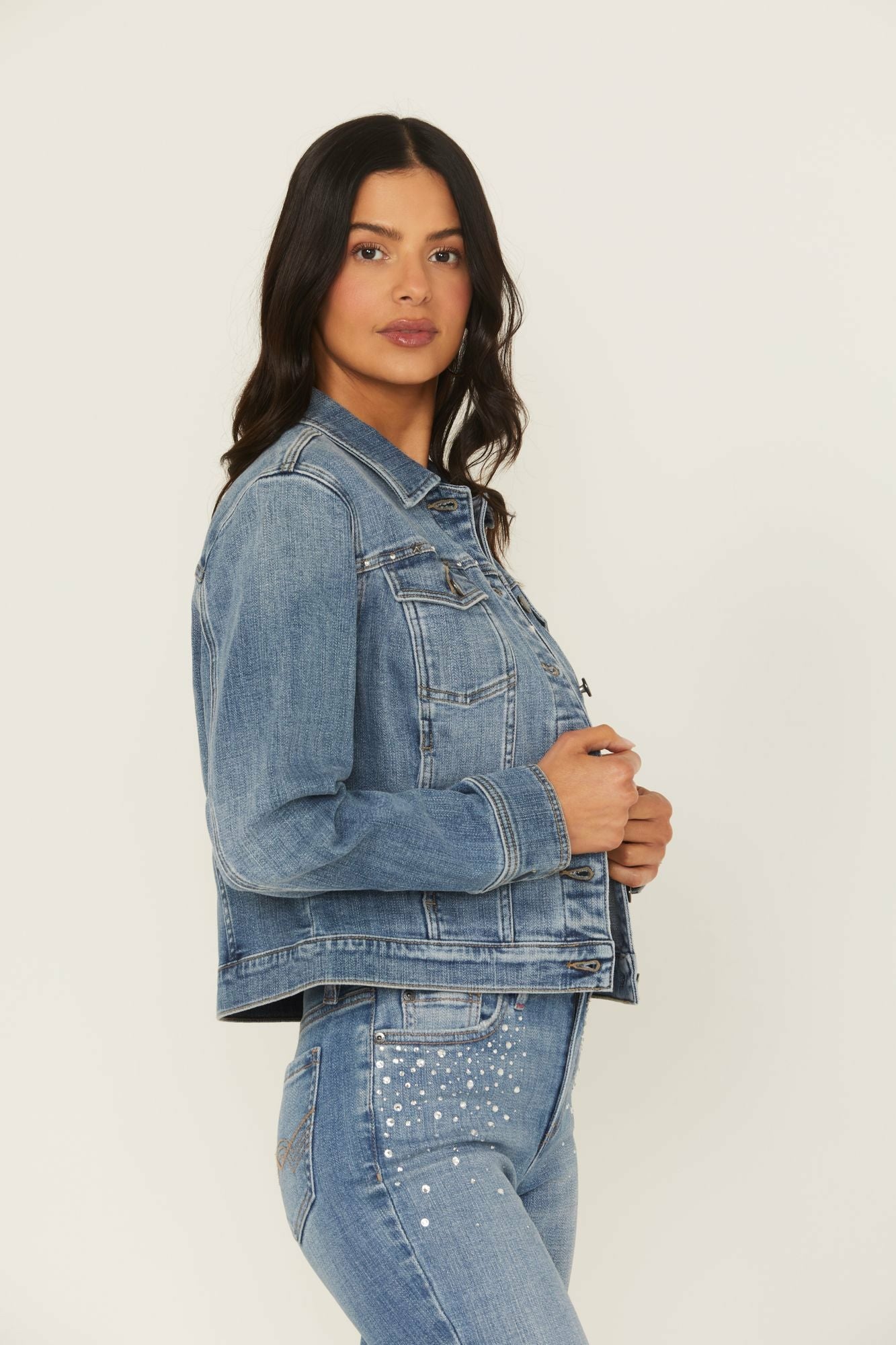 Idyllwind Women | Wildcard Denim Trucker Jacket
