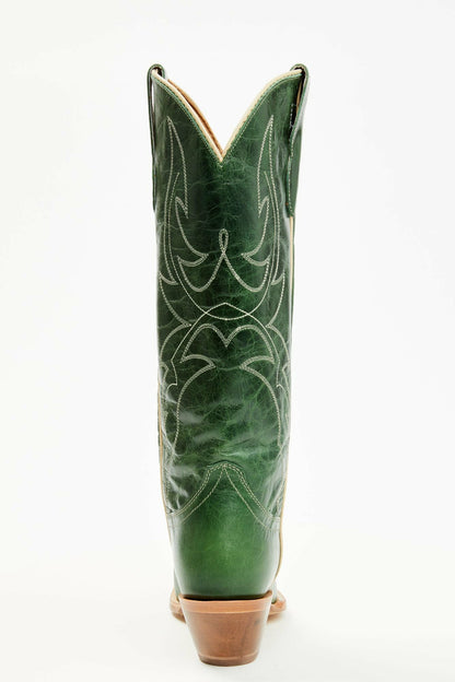 Idyllwind Women | Dallas Alice Green Tall Western Boots - Snip Toe