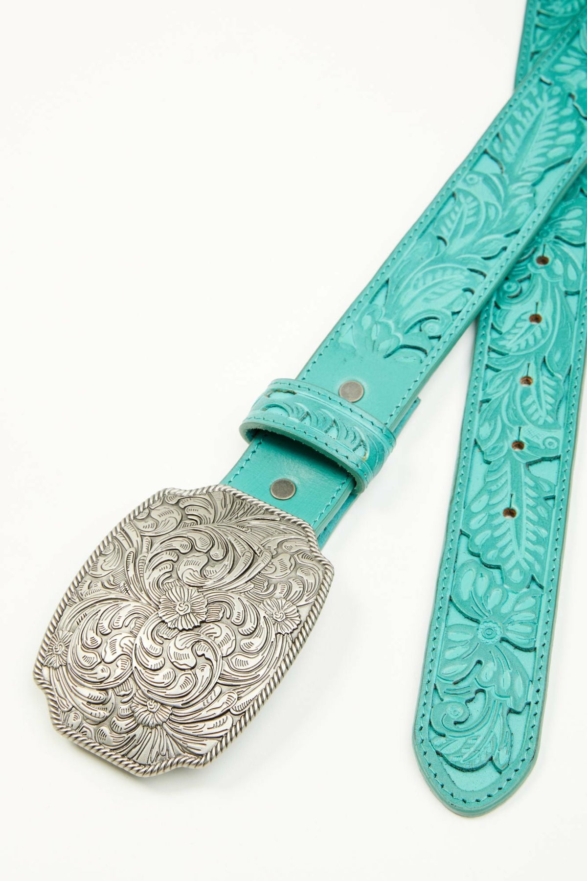 Idyllwind Women | Westerly Drive Turquoise Tooled Belt